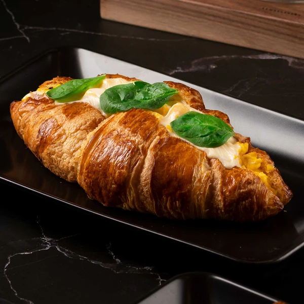 Scrambled Eggs & cheese Croissant