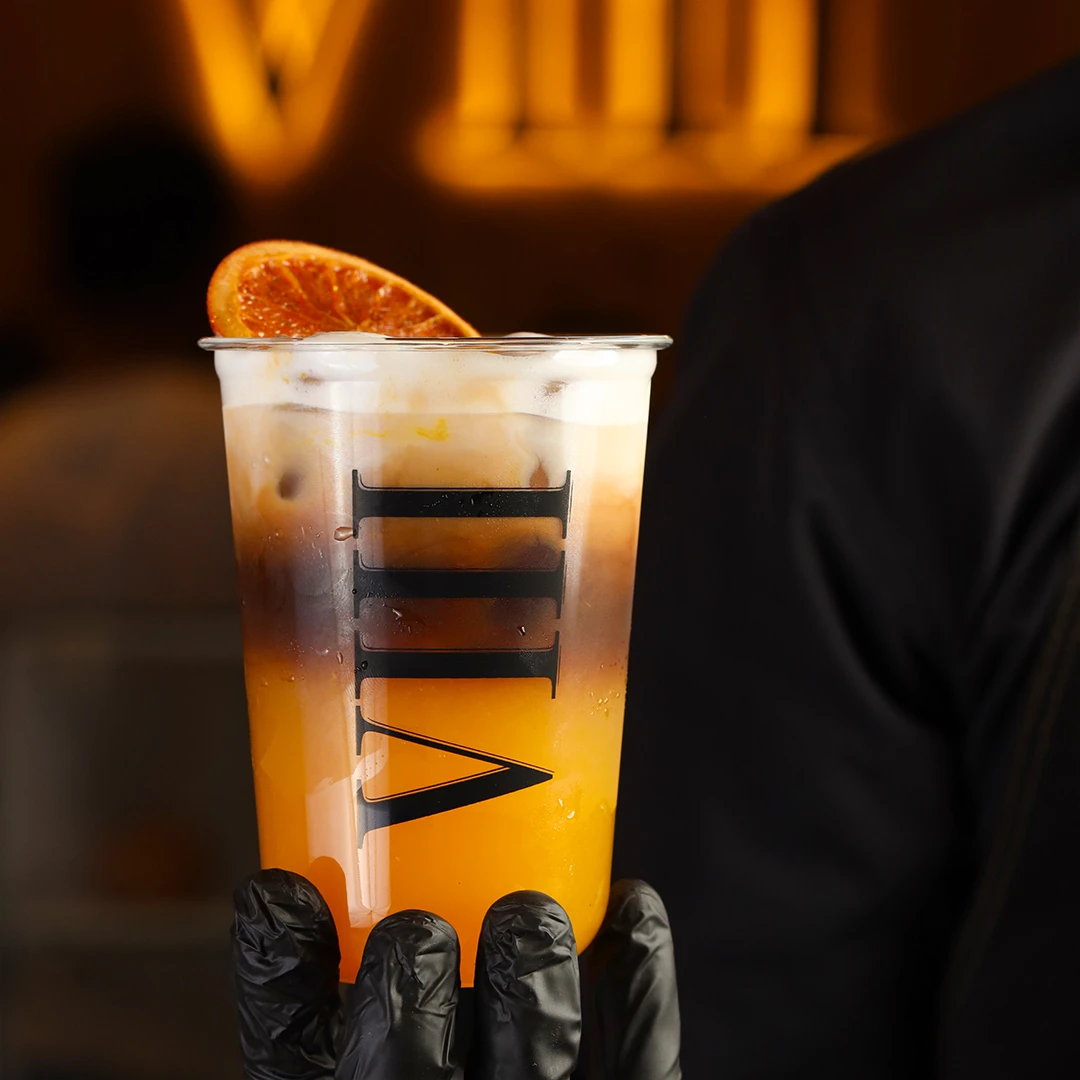Iced Orange Amercano